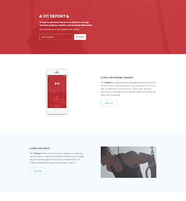 FitReport Screenshot